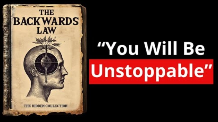 The Back wards Law - Stop Trying And The Universe Will Obey All Your Commands(Full Audiobook) cover