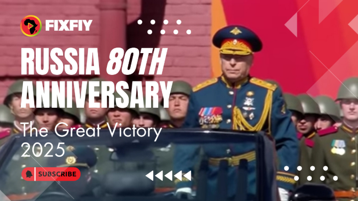 Russia 80th The Great Victory Anniversary 2025! cover