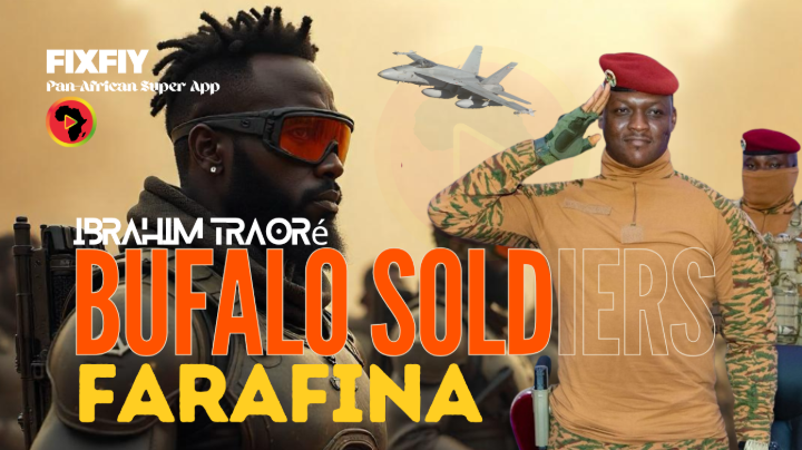 Ibrahim Traoré establishes a Pan-African military unit known as the Buffalo Soldiers of Farafina cover