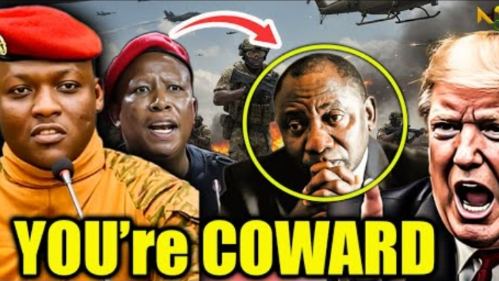 BREAKING: Capt. Traoré Rises to Defend Malema and Free South Africa After Ramaphosa's Betrayal! cover