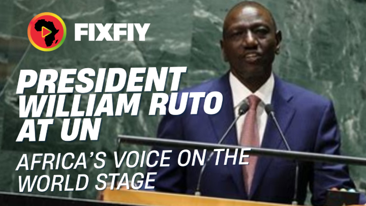 Africa’s Voice on the World Stage: President Ruto Shakes the UN in 2025! cover