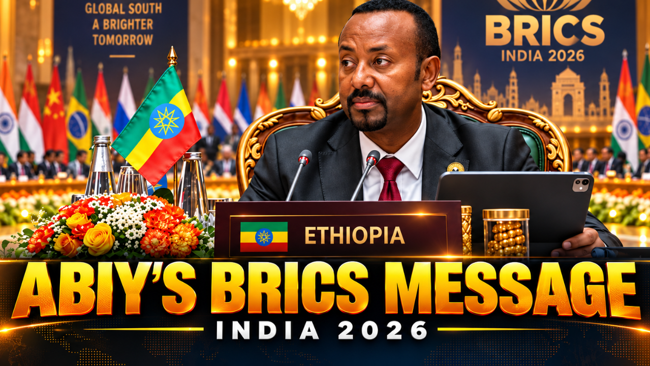 PM Abiy’s Ahmed BRICS Message: Africa’s Future | India 2026 cover