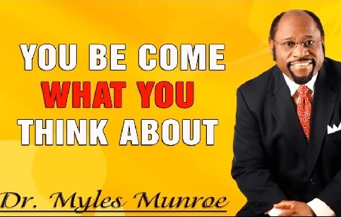You become what you think about cover