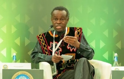 Prof PLO Lumumba: There is a new scramble for Africa "A discussion on foreign interference in Africa" cover