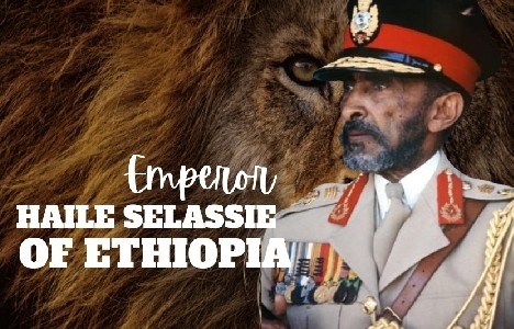 Emperor Haileselasie King of kings, lion of Judah cover