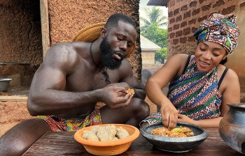 African Village lifestyle || Cooking Most Appetizing TRADITIONAL FOOD in the VILLAGE || West Africa cover