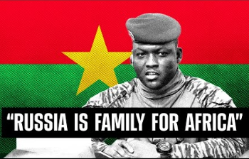 Burkina Faso President: 'Russia Is Family for Africa' cover