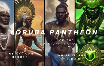 Dr, Umar - The African 600+ Super Heros "YORUBA PANTHEON" cover
