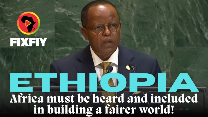 President of Ethiopia At UN Speech: Africa Must Be Heard And Included In Building A Fairer World! cover